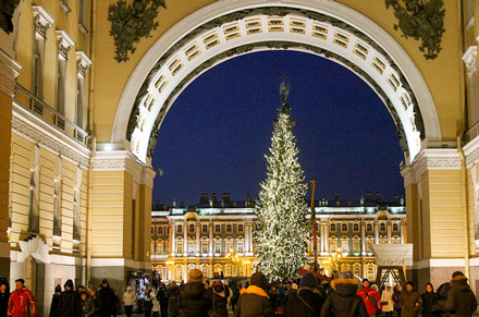 Palace Square Cristmas Tree